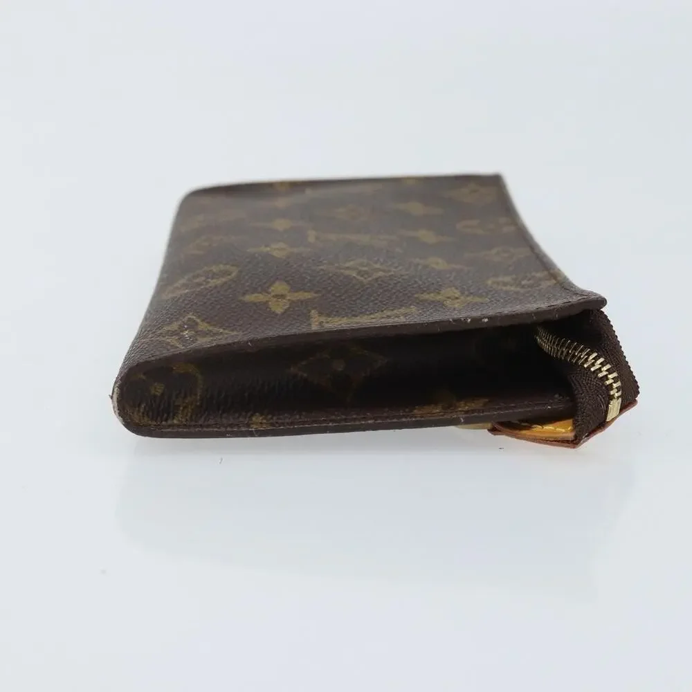 Louis Vuitton Monogram Bucket GM Accessory Pouch Brown